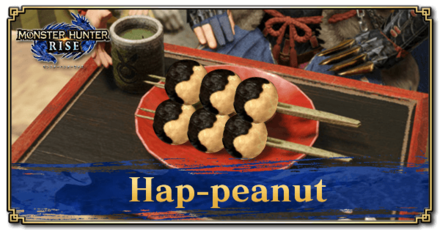 Monster Hunter Rise (MH Rise) - Hap-peanut Dango Banner