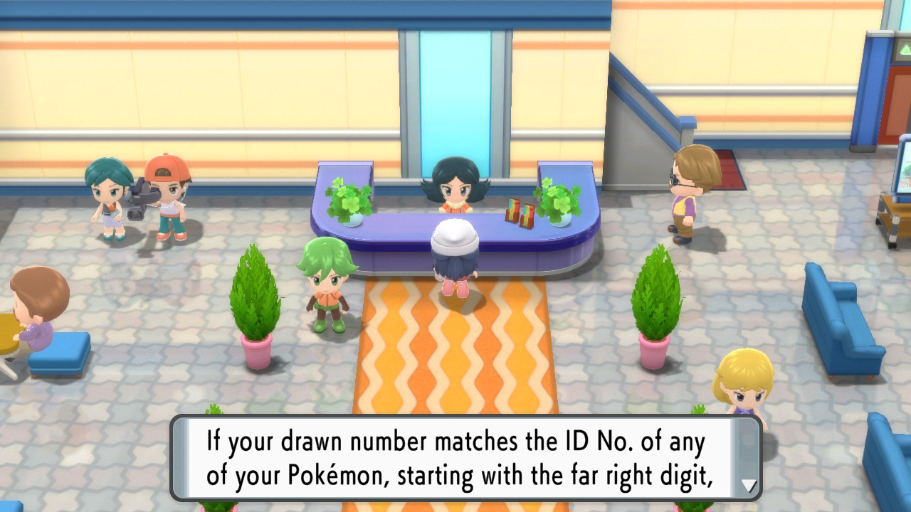 Pokemon BDSP Lotto Prizes