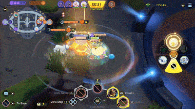 Pokemon UNITE - Greedent Using Belch During Covet