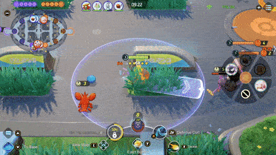 Pokemon UNITE - Greedent Stealing Wild Pokemon Using Tackle