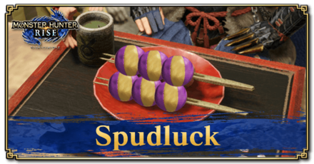 Monster Hunter Rise (MH Rise) - Spudluck Dango Banner