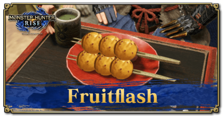 Monster Hunter Rise (MH Rise) - Fruitflash Dango Banner