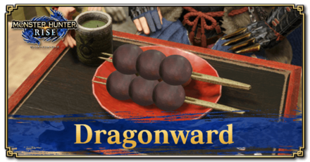 Monster Hunter Rise (MH Rise) - Dragonward Dango Banner