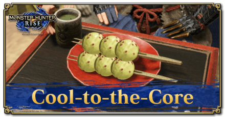 Monster Hunter Rise (MH Rise) - Cool-to-the-Core Dango Banner
