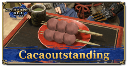 Monster Hunter Rise (MH Rise) - Cacaoutstanding Dango Banner