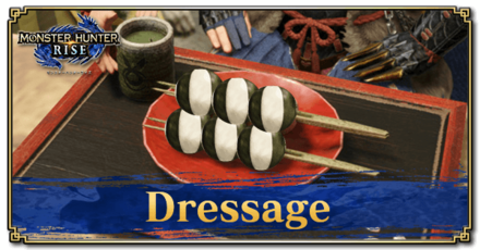 Monster Hunter Rise (MH Rise) - Dressage Dango Banner