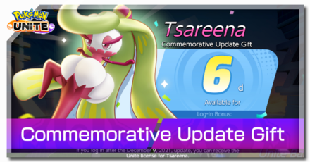 Commemorative Update Gift Top Image