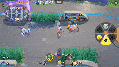 Pokemon UNITE - Mr. Mime Using Fake Out