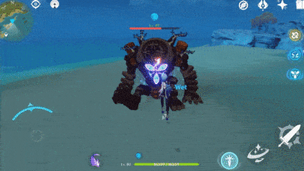 Genshin - Eula Elemental Skill Combo