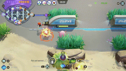 Pokemon UNITE - Blissey Early Game Farming with Pound