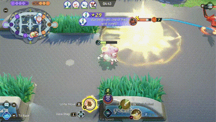 Pokemon UNITE - Blissey Escaping with Soft Boiled