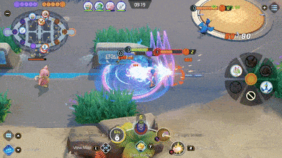 Pokemon UNITE - Mr. Mime Boosted Attack and Fake Out Combo