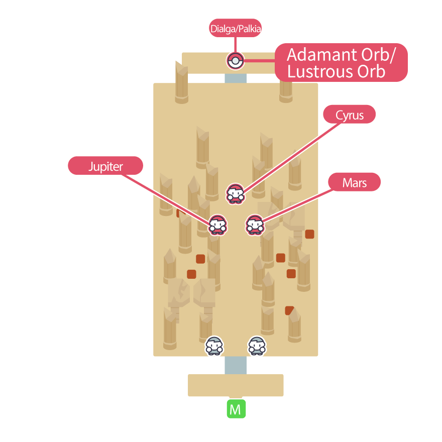 Solaceon Ruins Map and Pokemon List  Pokemon Brilliant Diamond and Shining  Pearl (BDSP)｜Game8