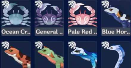 Genshin - Animals Marked with Nets Can be Caught