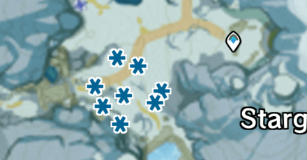 Genshin - Dragonspine Special Training - Tracker Training - Area 7 West of Starglow Cavern