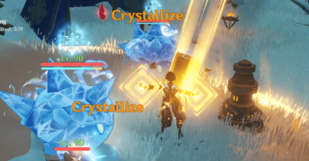 Genshin - Combat Training Stage 7 - Use Geo