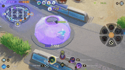 Pokemon UNITE - Scouting Ahead Using Free Camera