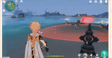 Genshin - Omni-Ubiquity Net - Stun Canine Bunshin