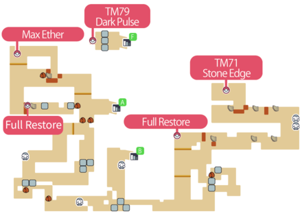 Pokemon BDSP Victory Road 2F