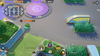 Pokemon UNITE - Goal Zones Provide Vision