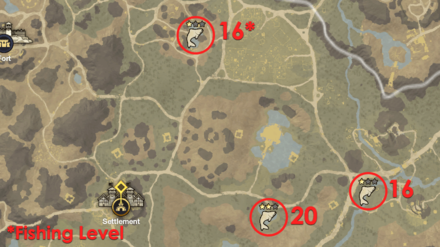 New World - Everfall Fishing Hotspots