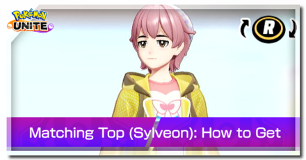 Pokemon UNITE - Trainer Skin Matching Top (Sylveon) Top Image