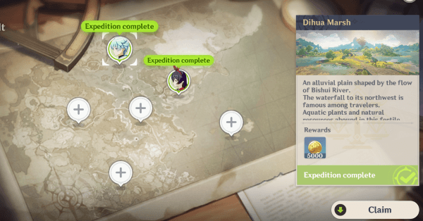 Genshin - Expeditions - Complete