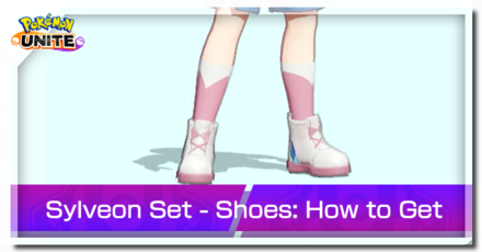 Pokemon UNITE - Trainer Skin Sylveon Set Shoes Top Image