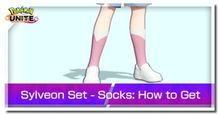 Pokemon UNITE - Trainer Skin Sylveon Set SocksTop Image