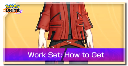 Pokemon Unite - Trainer Skin Work Set Top Image