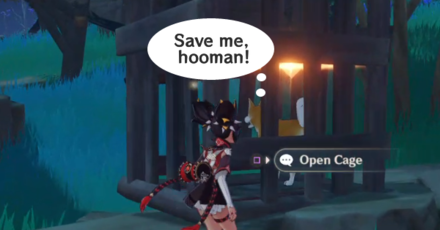 Genshin - Bantan Sango File Mystery of the Black Shadow - Open the Cage