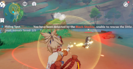 Genshin - Hit the Canine Bunshin with the Ubiquity Net