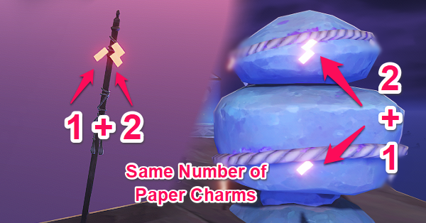 Genshin - Seirai Stormchasers - How to Solve Warding Stones