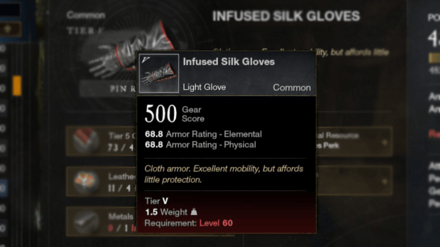 New World - Craft Infused Silk Gloves