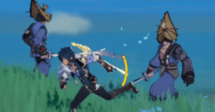 Genshin - Mystery of the Black Shadow - Cryo Character in Den of Thieves