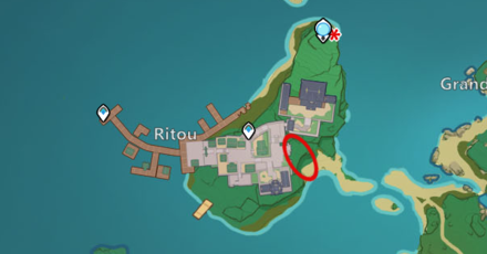 Genshin - Pine Tree - Ritou Locations