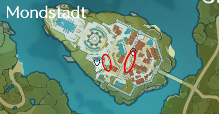 Genshin - Pine Tree - Mondstadt Locations