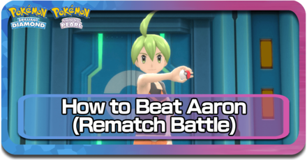 BDSP - How to Beat Aaron Rematch