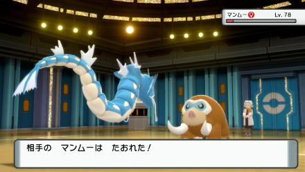 BDSP - Gyarados Against Mamoswine
