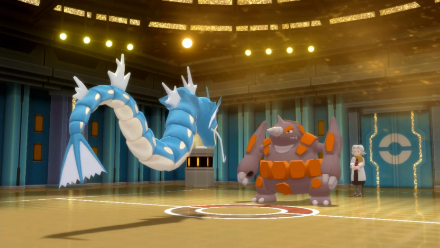 BDSP - Gyarados Against Bertha