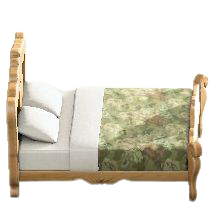 The Light Brown version of Elegant Bed