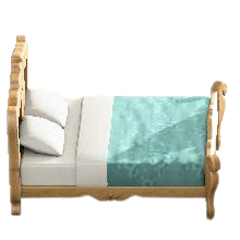 The Blue Roses version of Elegant Bed