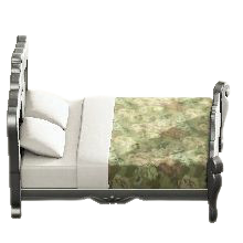 The Silver version of Elegant Bed