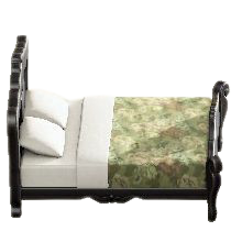 The Black version of Elegant Bed