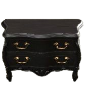 The Black version of Elegant Dresser