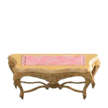 The Pink Roses version of Elegant Console Table