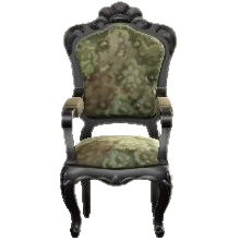 The Black version of Elegant Chair