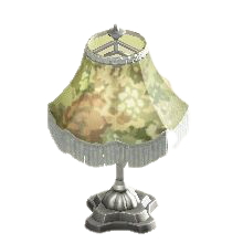 The Silver version of Elegant Lamp