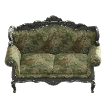 The Silver version of Elegant Sofa