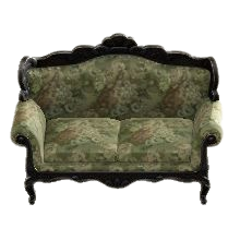 The Black version of Elegant Sofa